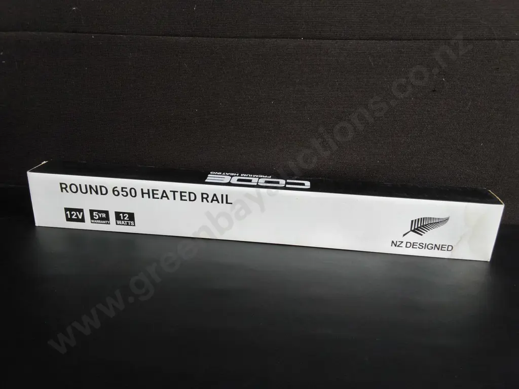 BRAND NEW CODE ROUND 650 HEATED RAIL Image 1++