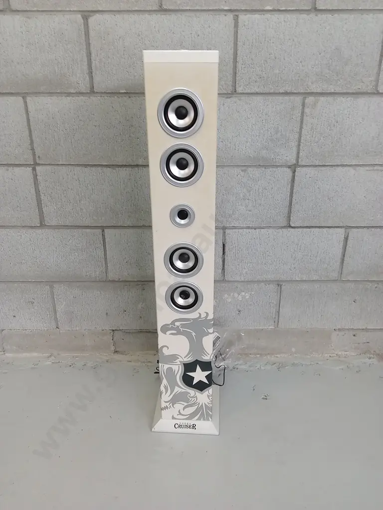 BLUETOOTH TOWER SPEAKER, VODKA CRUISER (WORKING) 1M TALL Image 1++