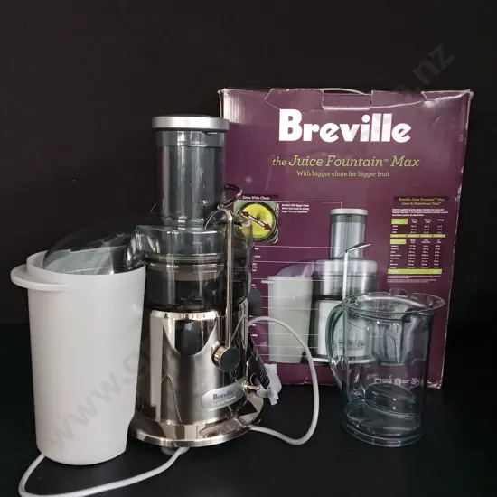 BRAND NEW BREVILLE JUICE FOUNTAIN MAX