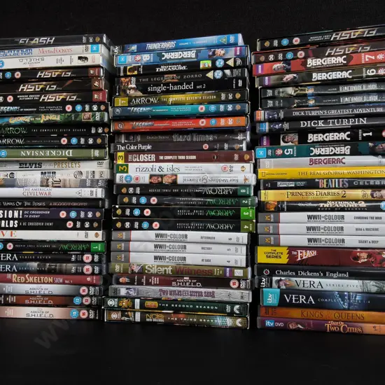 MIX OF DVDS