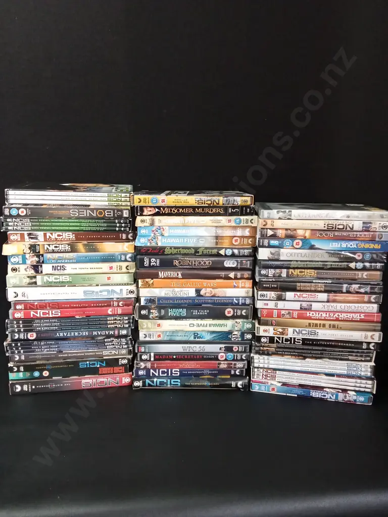 BOX OF DVDS Image 1++