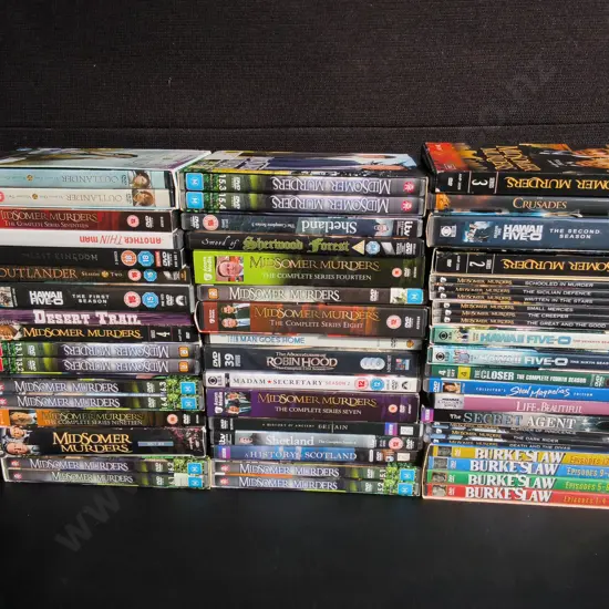 MIX OF DVDS