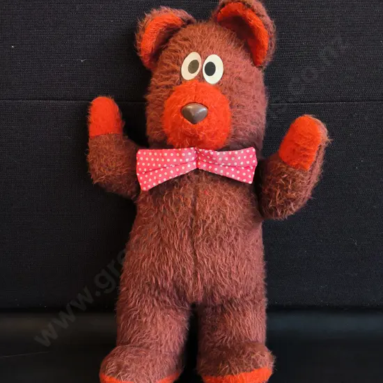 VINTAGE TEDDY BEAR H 43 CM