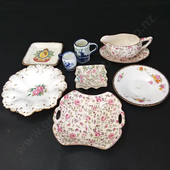 MIX OF CHINA TALLEST H5CM, INCLUDING ROYAL DOULTON, ROYAL ALBERT, SPODE AND MORE