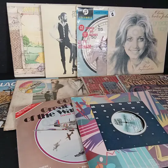 11 VINYL RECORDS