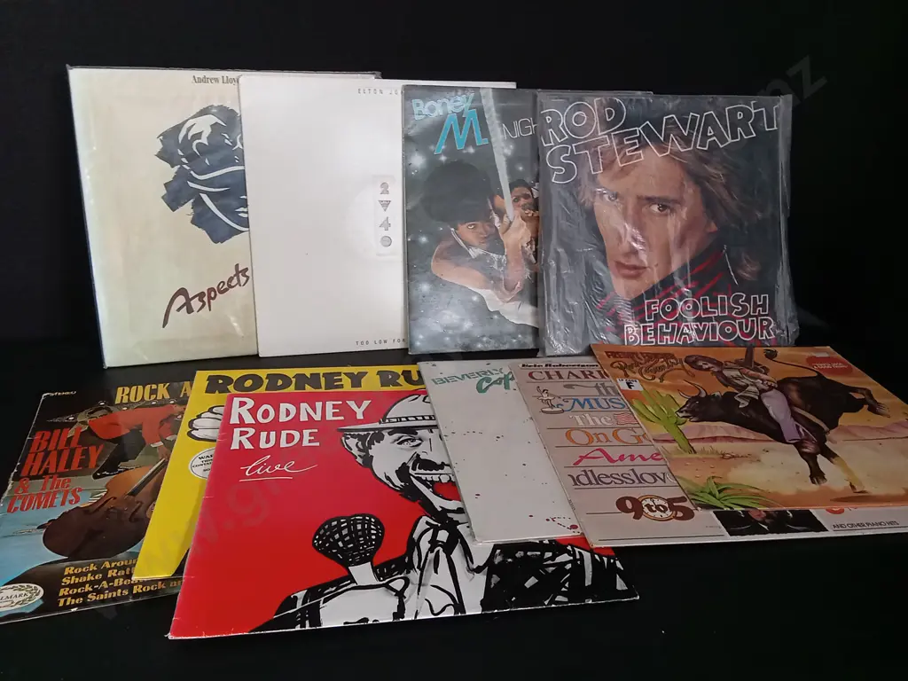 10 VINYL RECORDS Image 1++