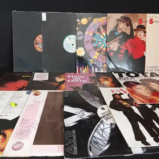 13 VINYL RECORDS