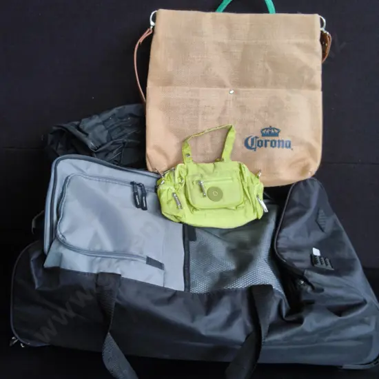 MIX OF BAGS, WIDEST W 74 CM