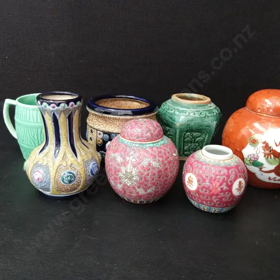 7 DECORATIVE ITEMS TALLEST H12CM
