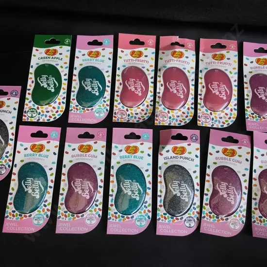 BRAND NEW JELLY BELLY AIR FRESHENERS, 13 PIECES