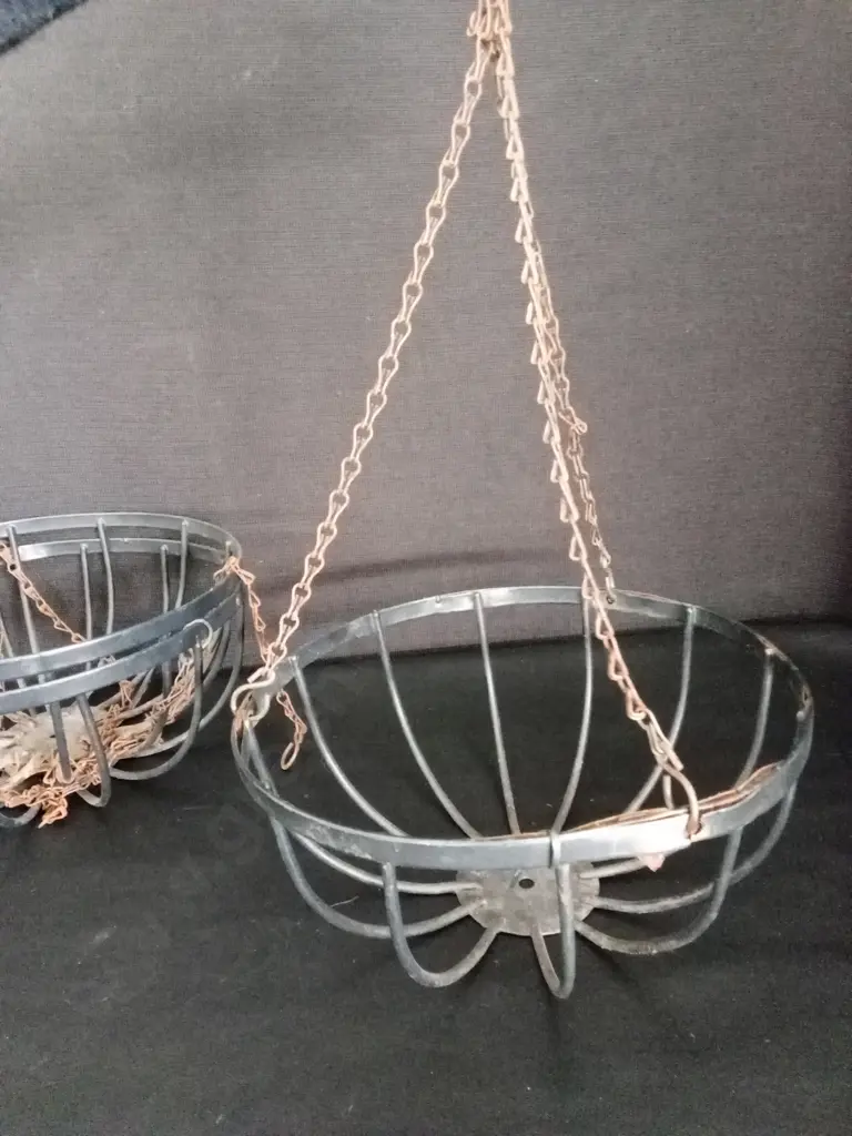 3 HANGING BASKETS Image 1++