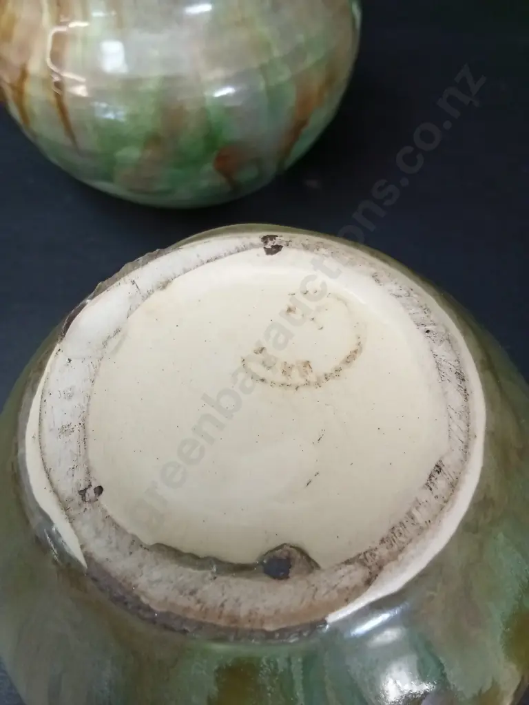 5 PIECES OF POTTERY TALLEST H10CM Image 1++
