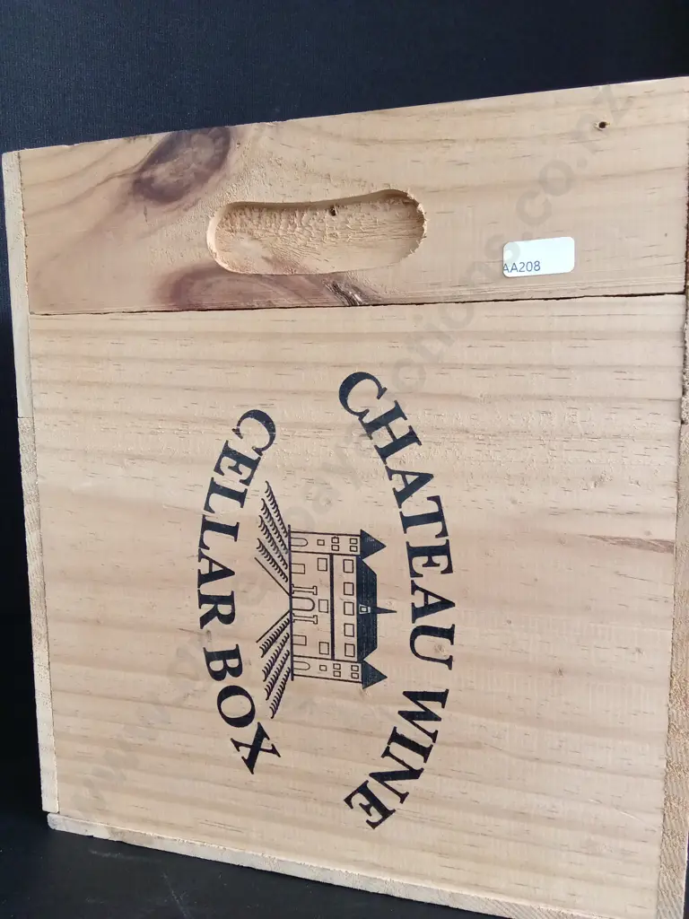 WOODEN WINE CRATE L41CM H32.5CM D29CM Image 1++
