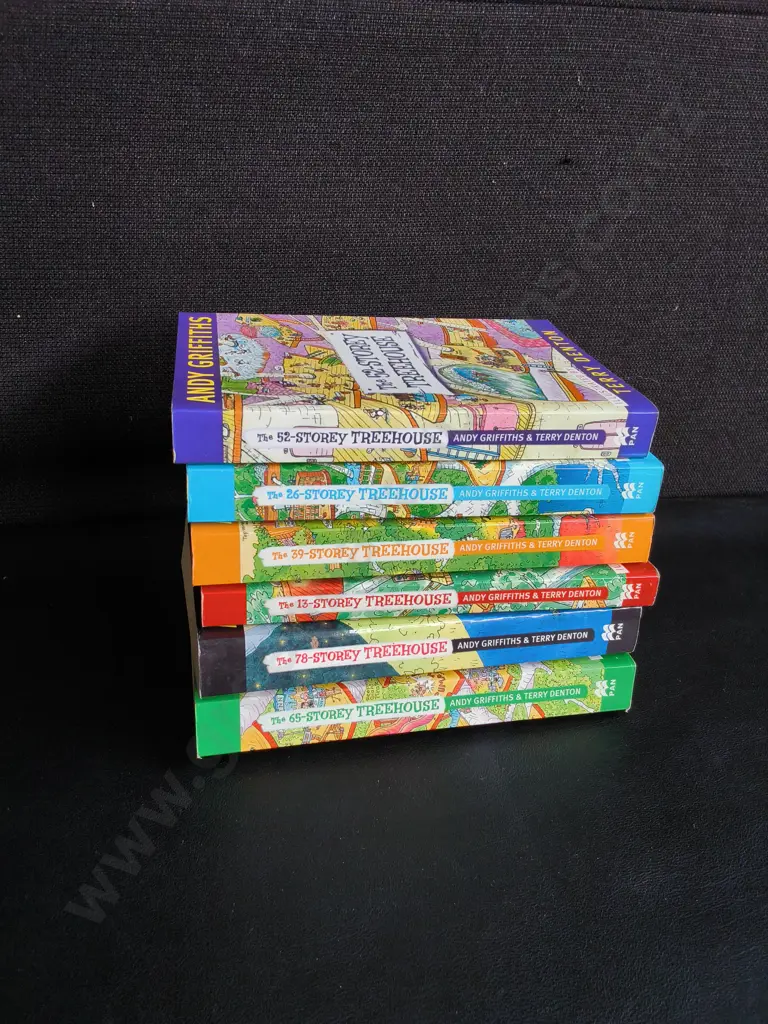 6 "TREEHOUSE" SERIES CHILDRENS BOOKS Image 1++