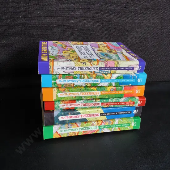 6 "TREEHOUSE" SERIES CHILDRENS BOOKS