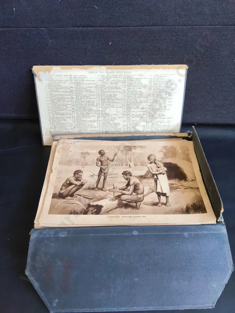 VINTAGE 1920S MACMILLAN HISTORY CLASS PICTURES POSTER SET LITHOGRAPHS Image 1++