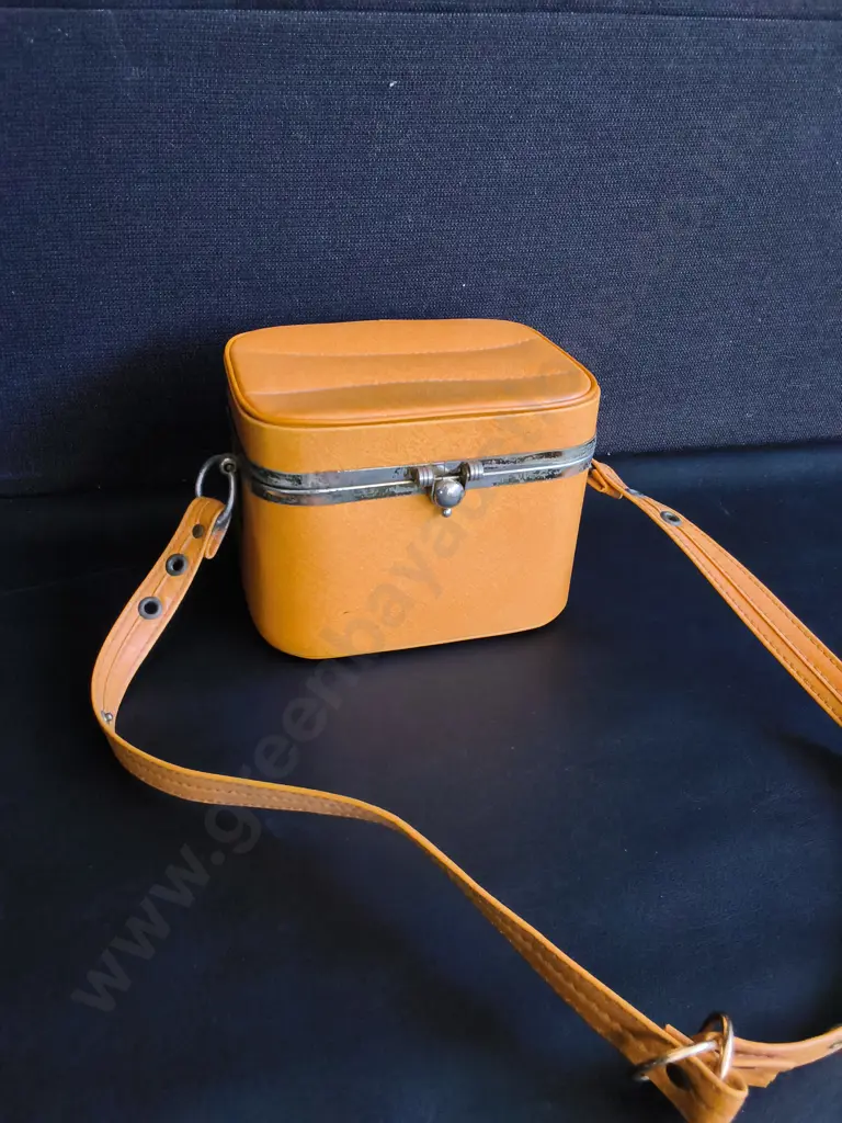 VINTAGE MID CENTURY HARLEY LINE VANITY CASE, W 19 CM Image 1++