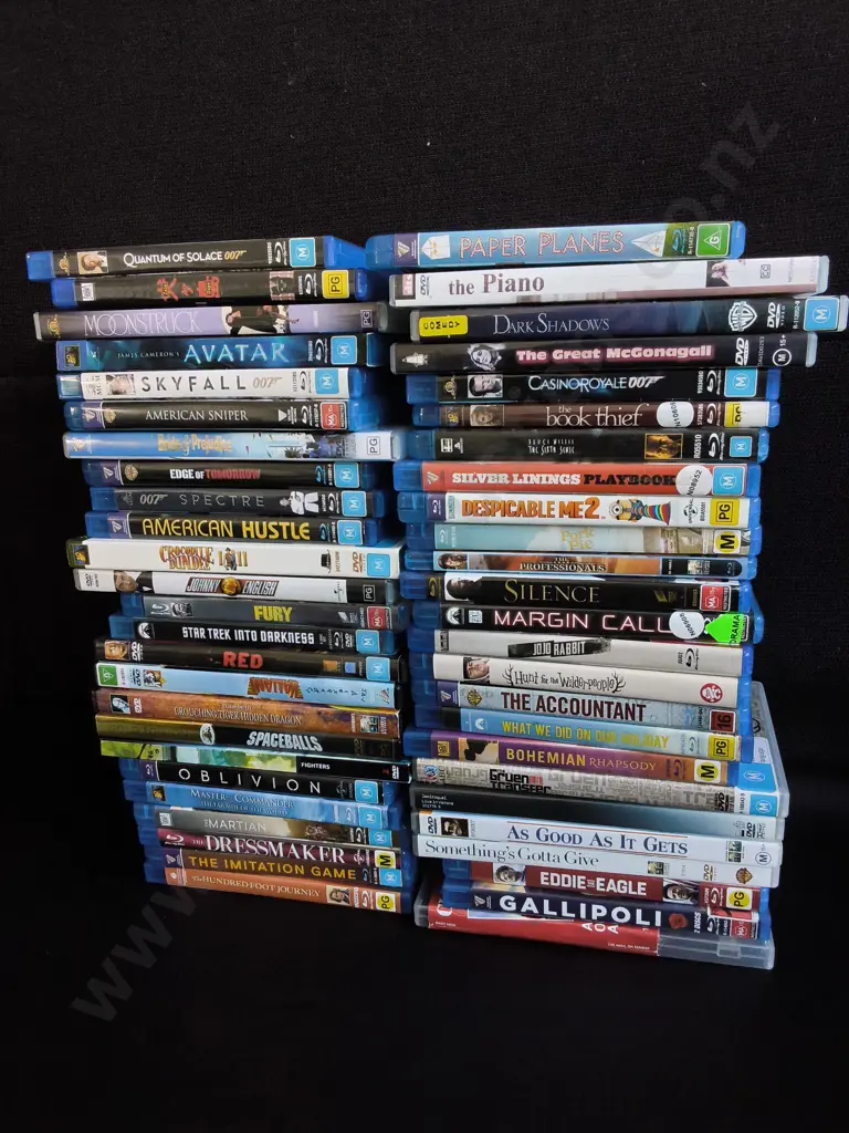 COLLECTION OF DVDS Image 1++
