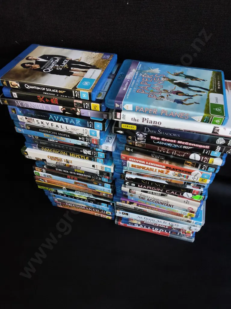 COLLECTION OF DVDS Image 1++
