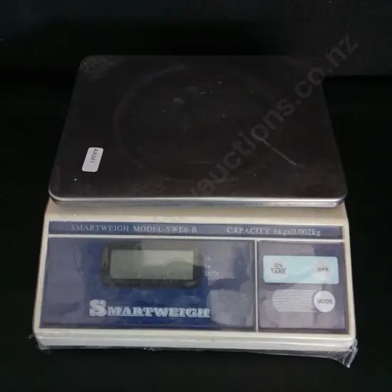 SMART WEIGH SCALES MODEL-SWE6-B (UNTESTED) BATTERY POWERED