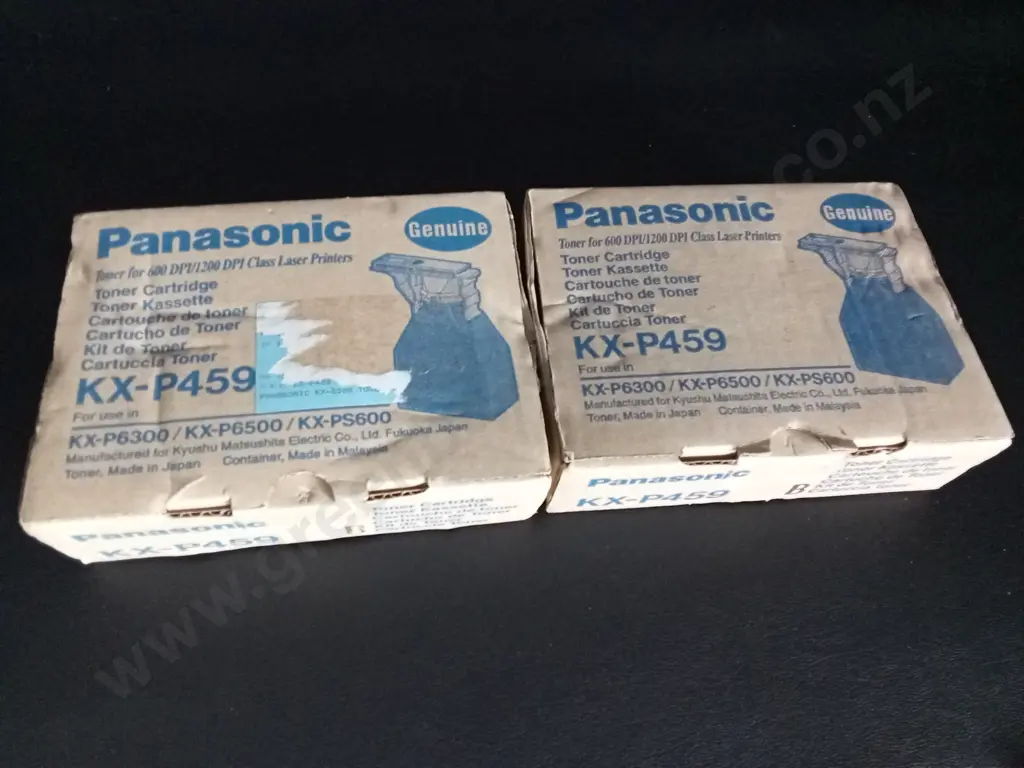 2 PANASONIC TONER CARTRIDGES Image 1++