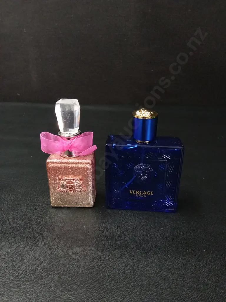 2 BRAND NEW PERFUMES, VIVA LA JUICY ROSE AND VERCAGE EROS Image 1++