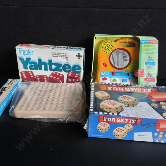 MIX OF GAMES AND BABY TOY
