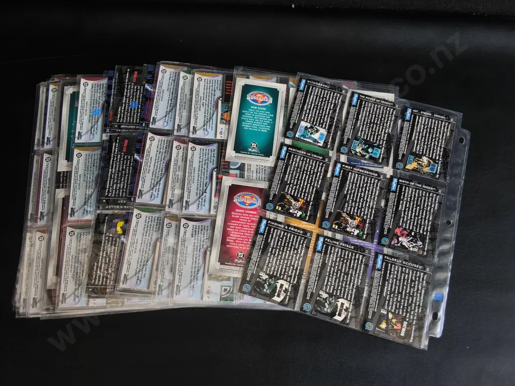VINTAGE COMIC BOOK TRADING CARDS, MARVEL, X MEN, DC, ETC Image 1++