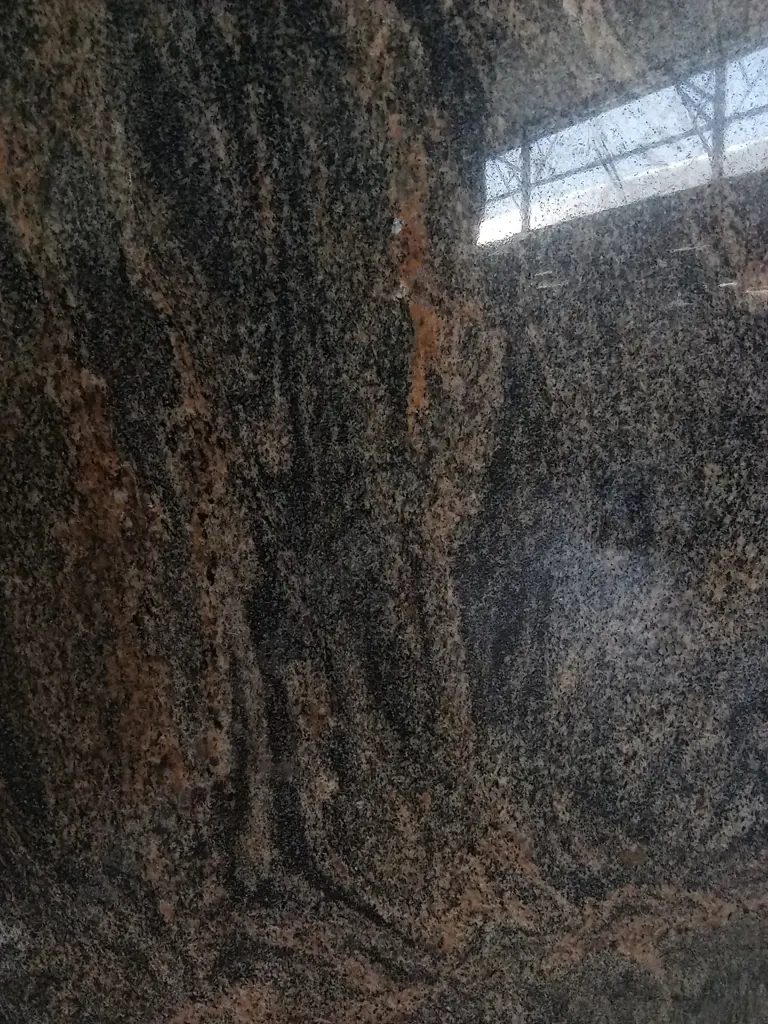PAIR OF POLISHED GRANITE SLAB, APPROXIMATELY 171CM X 44CM AND 182CM X 60CM Image 1++