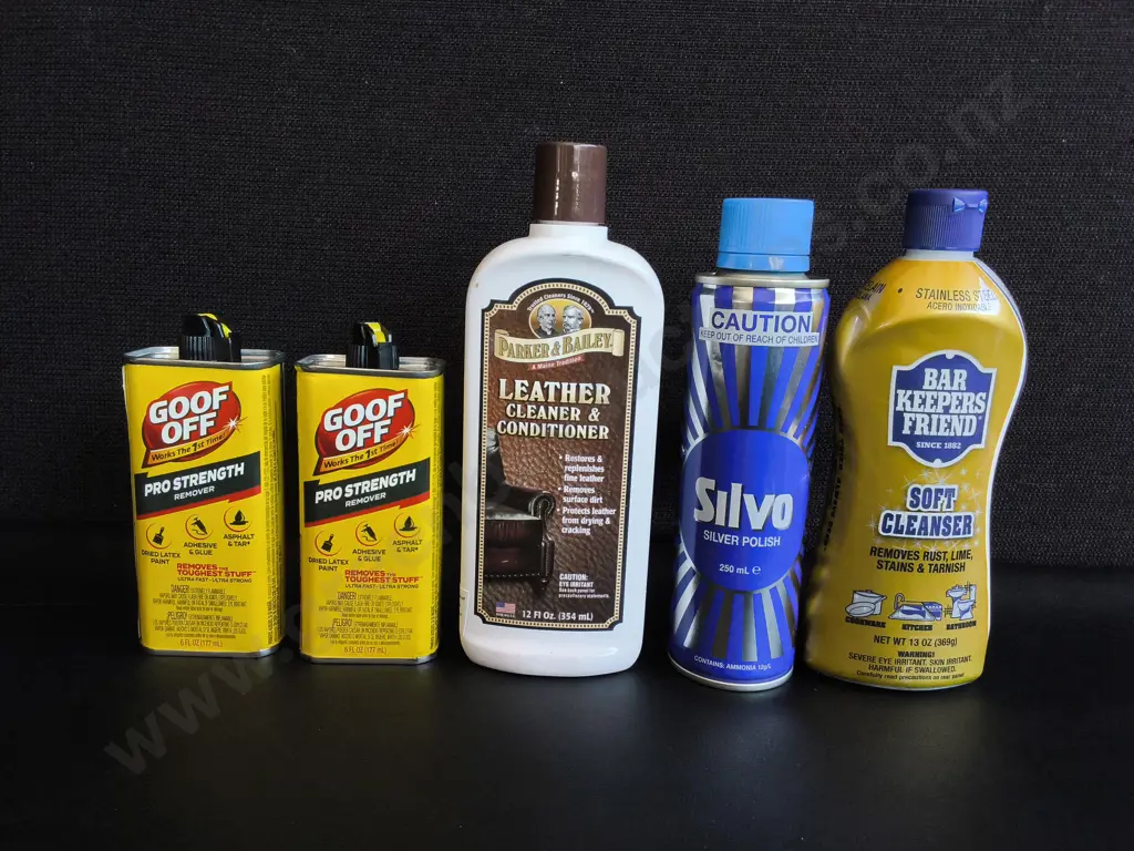 5 BRAND NEW MAINTENANCE PRODUCTS Image 1++