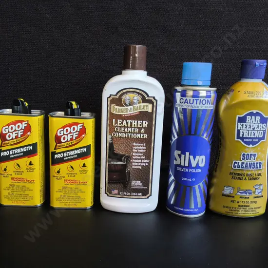 5 BRAND NEW MAINTENANCE PRODUCTS