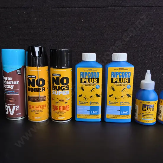 7 PIECES BRAND NEW PEST CONTROL PRODUCTS