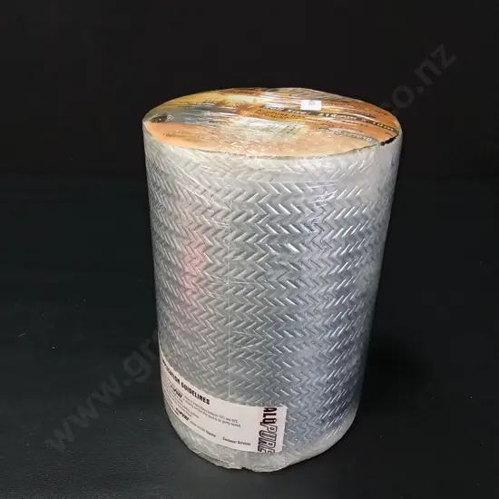 ALUPURE SELF ADHESIVE EMBOSSED CONSTRUCTION TAPE 216MM - 10M