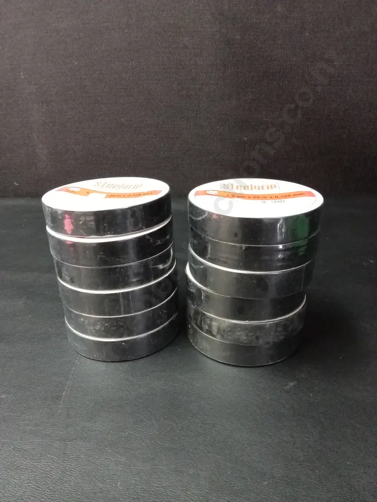 12 BRAND NEW STEELGRIP ELECTRICAL INSULATION TAPE Image 1++