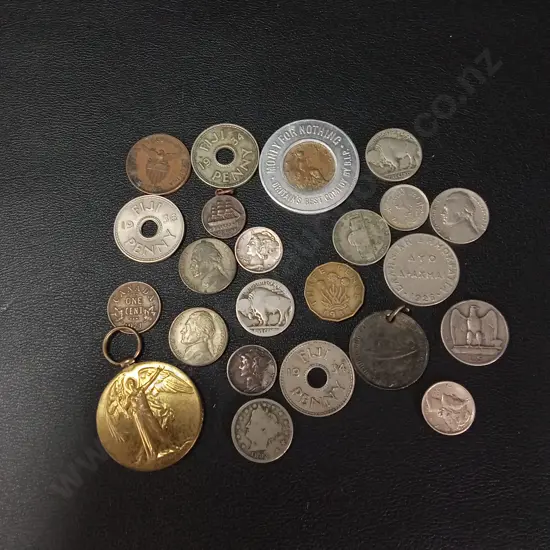 COLLECTION OF VINTAGE COINS, EARLIEST DATE 1883