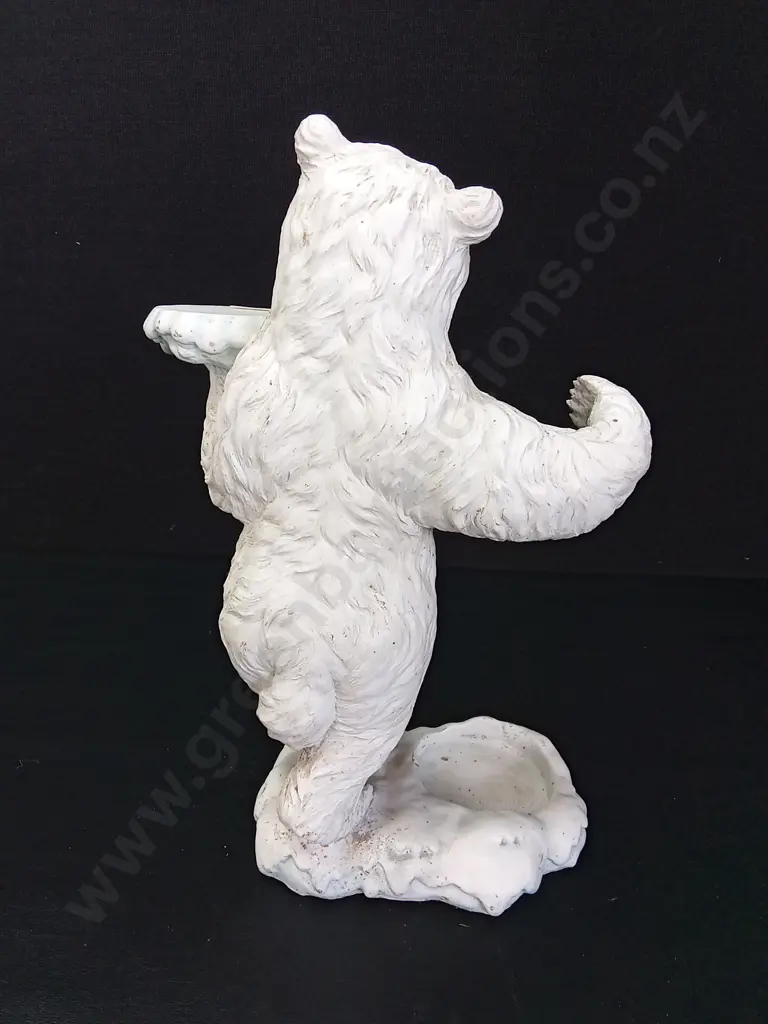 VINTAGE BUNDABERG "BUNDY BEAR" BOTTLE HOLDER FIGURINE H34CM Image 1++