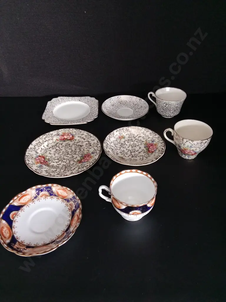 3 VINTAGE TEA SETS INCLUDING ROYAL ALBERT, J FRYER AND SON AND T. F & S LTD Image 1++
