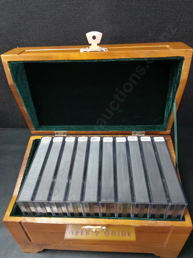 THE COMPLETE NATIONAL GEOGRAPHIC - 108 YEARS OF THE MAGAZINE ON CD-ROMS, FULL SET IN WOODEN BOX L28.5CM Image 1++