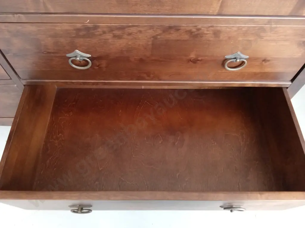 VINTAGE MARKS & SPENCER MULTI-DRAWER CHEST, THE MANDERVILLE COLLECTION, H 94CM X W 164CM X D 50CM Image 1++