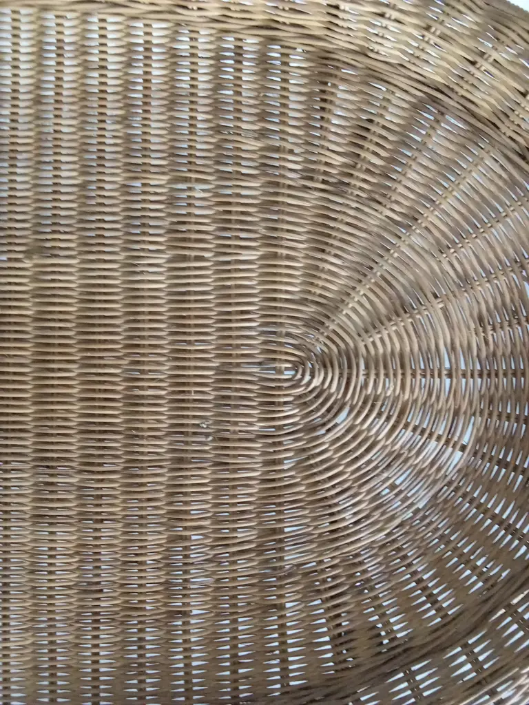 RATTAN COFFEE TABLE AND SIDE TABLE, COFFEE TABLE IS, L 108CM X W 63 X H 48CM Image 1++