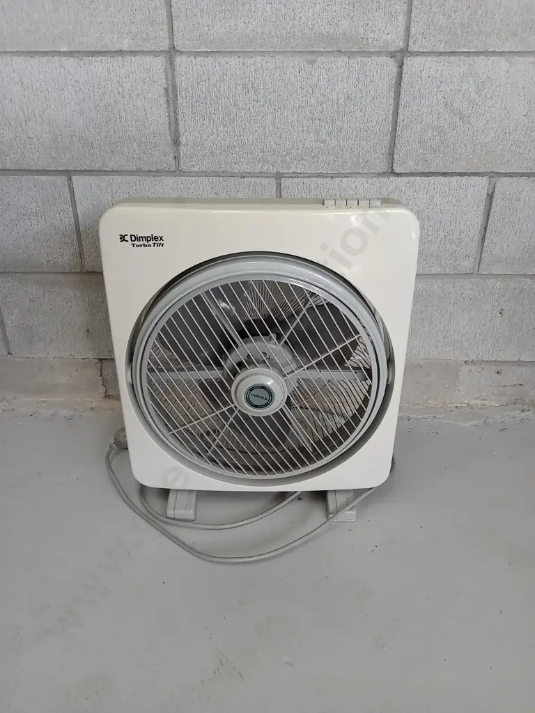 WORKING DIMPLEX TURBO TILT FAN, 52CM HIGH Image 1++