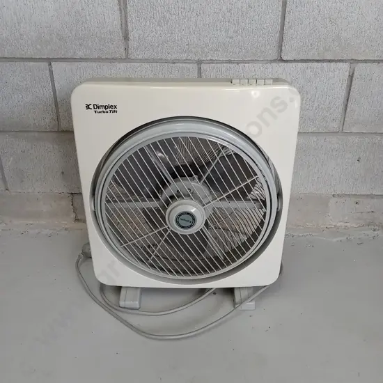 WORKING DIMPLEX TURBO TILT FAN, 52CM HIGH