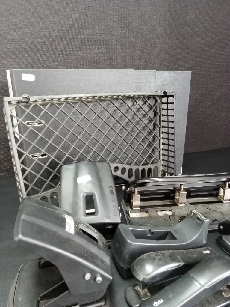 BOX OF OFFICE SUPPLIES Image 1++