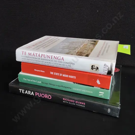 4 BOOKS ON MĀORI HISTORY AND CULTURE