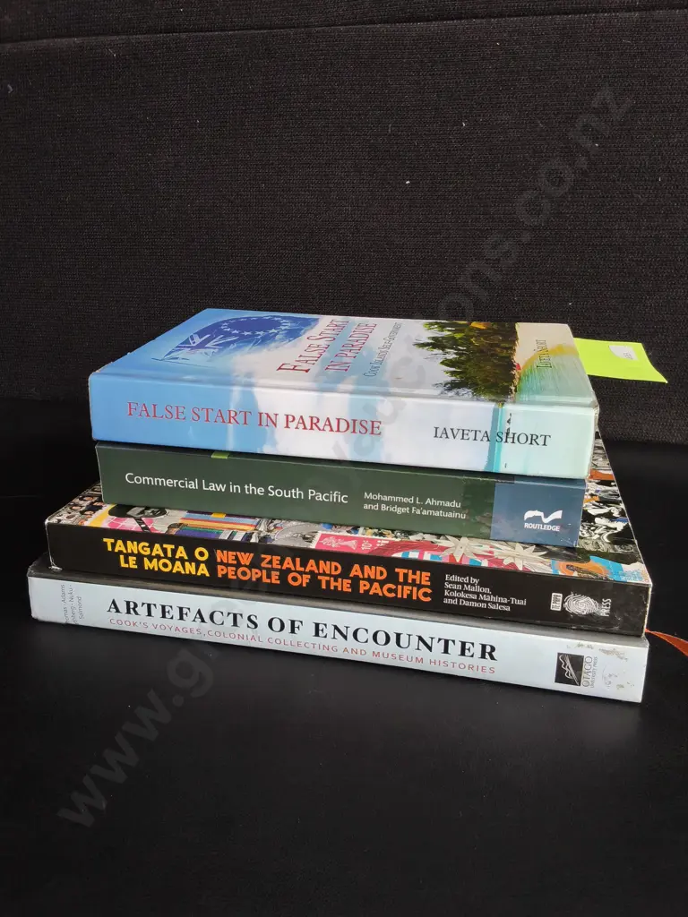 4 BOOKS ON PACIFIC HISTORY AND CULTURE Image 1++