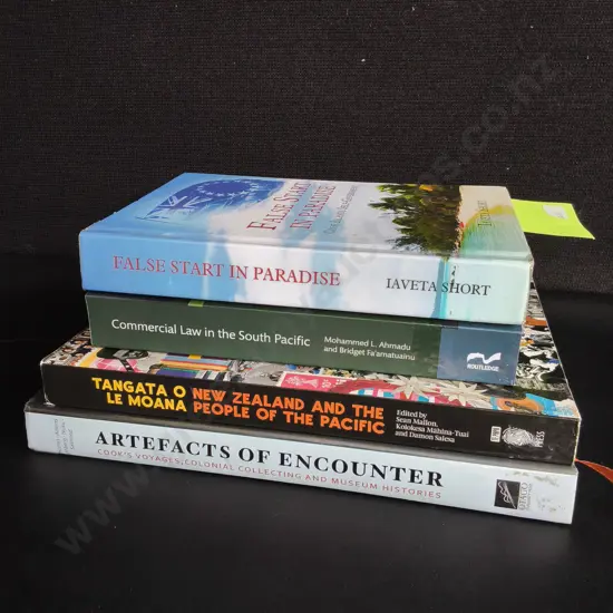 4 BOOKS ON PACIFIC HISTORY AND CULTURE