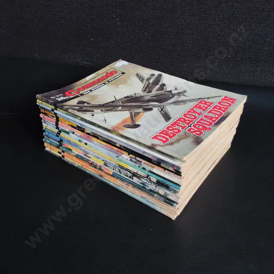 VINTAGE COMMADO DIGEST COMICS