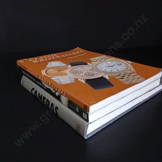3 BOOKS ABOUT WATCHES