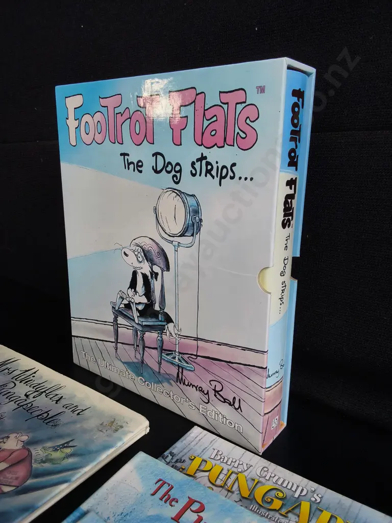 COLLECTION OF VINTAGE MURRAY BALL AND BARRY CRUMP BOOKS, INCLUDING FOOTROT FLATS, 9 PIECES Image 1++