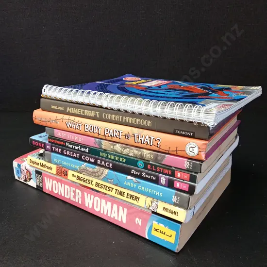 9 CHILDRENS BOOKS